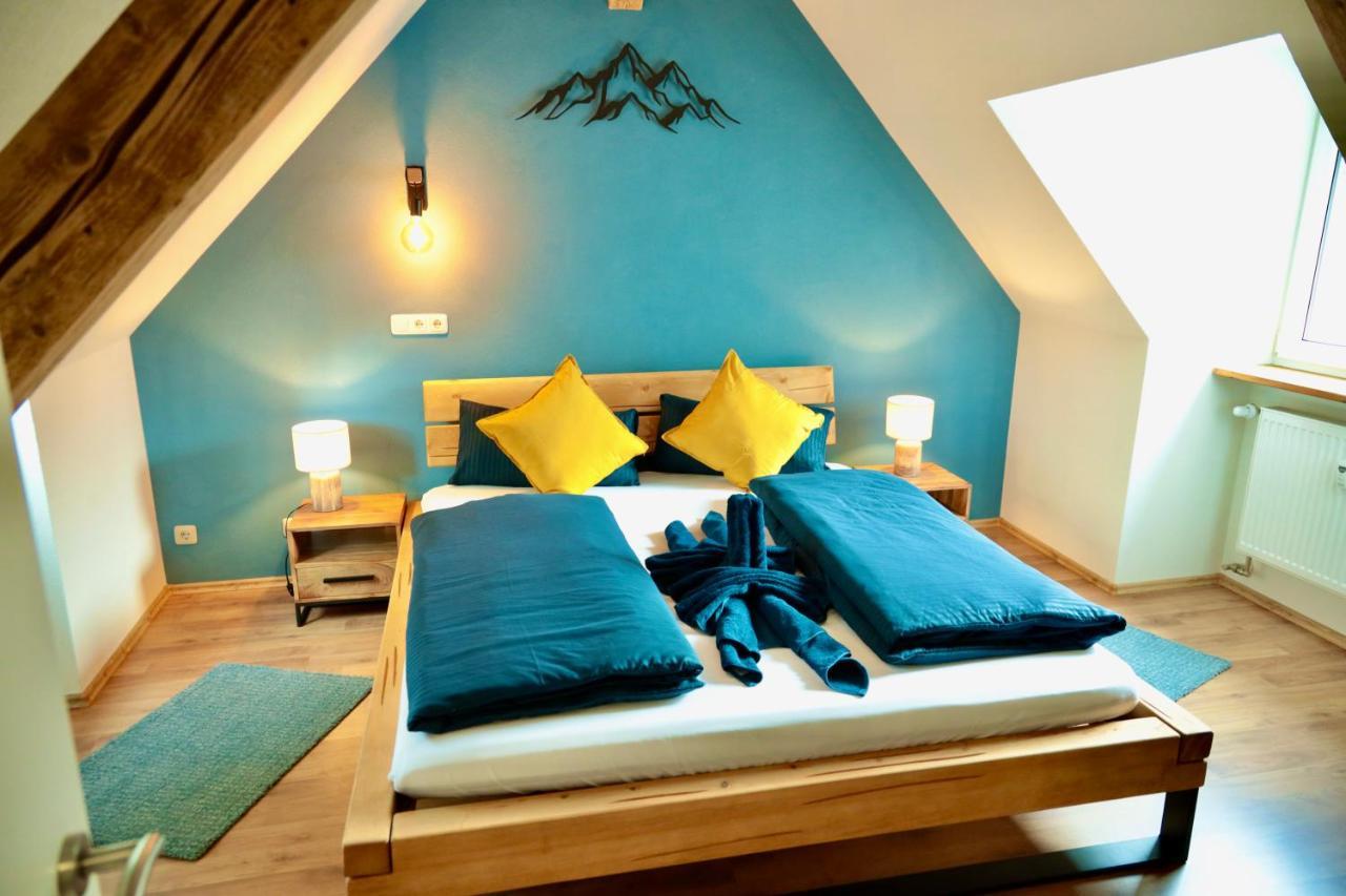 Ferienhaus Bergauszeit In Der Alten Post 네쎌방 외부 사진