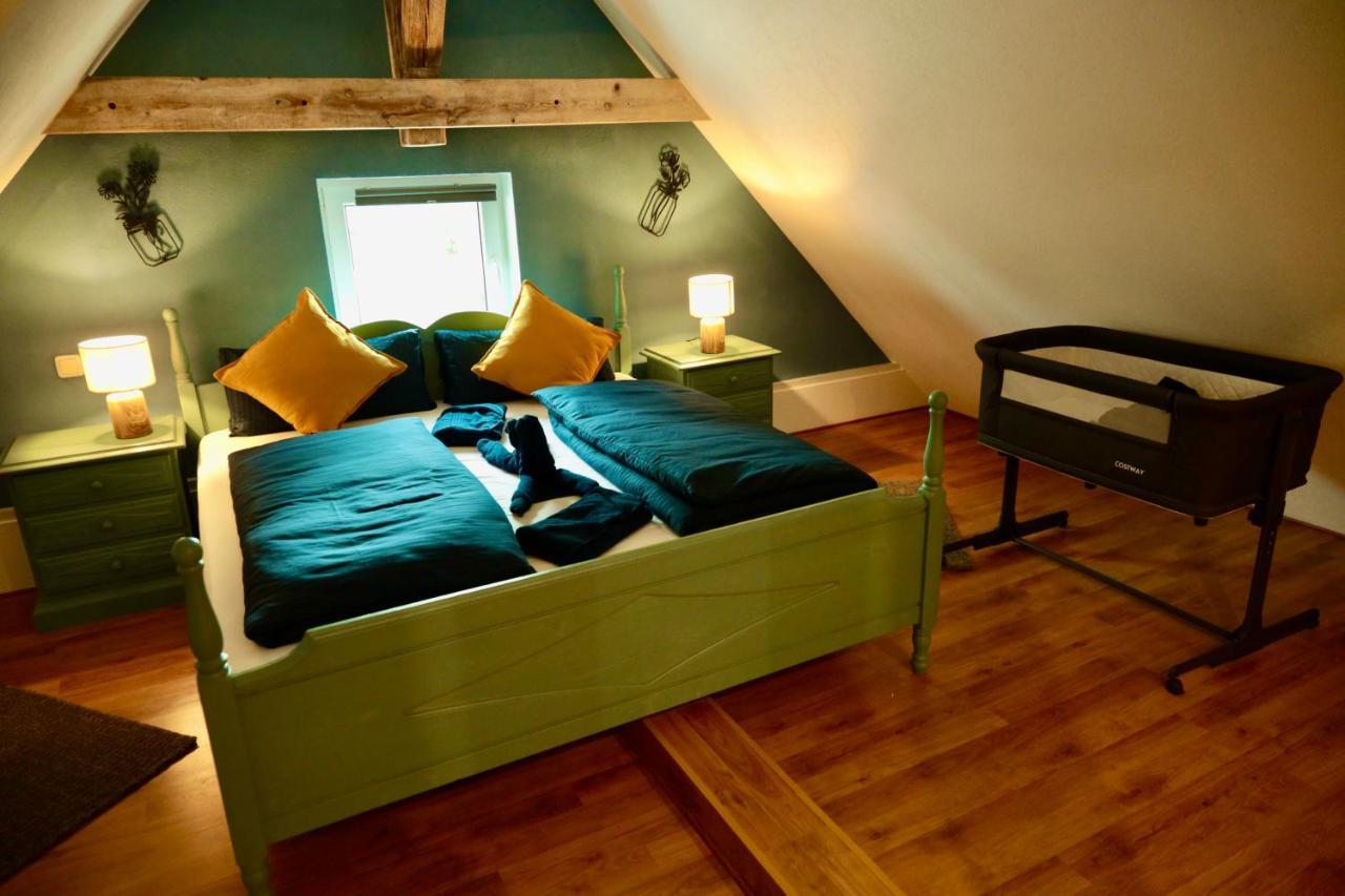 Ferienhaus Bergauszeit In Der Alten Post 네쎌방 외부 사진